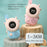 KOOOL K2 2pcs Kids Children Walkie Talkie Cartoon 3KMs Range Walkie Talkie Flashlight with Lanyard for Outdoor Camping (Battery Not Included) - Pink - 5