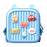 KOOOL K32 Luggage Case Design Kids Crossbody Bag EVA+PVC Cartoon Shoulder Bag with DIY Pattern Patch - Blue - 3