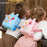 KOOOL K32 Luggage Case Design Kids Crossbody Bag EVA+PVC Cartoon Shoulder Bag with DIY Pattern Patch - Blue - 6