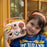 KOOOL K11 Cartoon Kids Handbag EVA+PVC Crossbody Shoulder Bag with DIY Pattern Patch - Pink - 4
