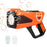 5474-1 36Pcs / Box Electric Bubble Gun Hand-held Soap Bubbles Generator Kids Toy with Light - Orange - 1