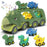 Sound Light Design Kids Dinosaur Shape Car Toy Gifts Set Vehicle Playset Push to Slide - 1
