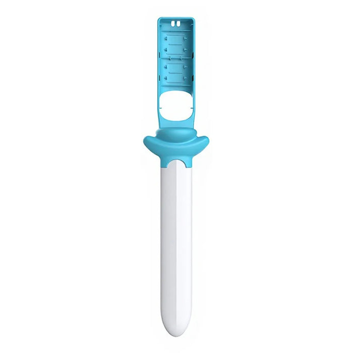 DOBE TNS-5157 Sword Hand Grip for Nintendo Switch / Switch OLED / Switch 2 Motion Sensing Light Sword Controller - Blue - 1