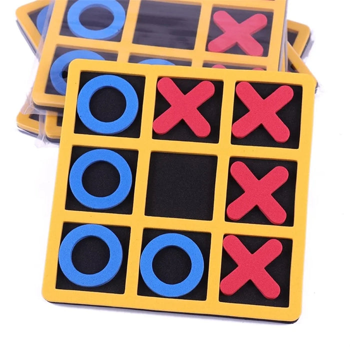 Parent-Child Interaction Leisure Board Game OX Chess Educational Game for Children - 5