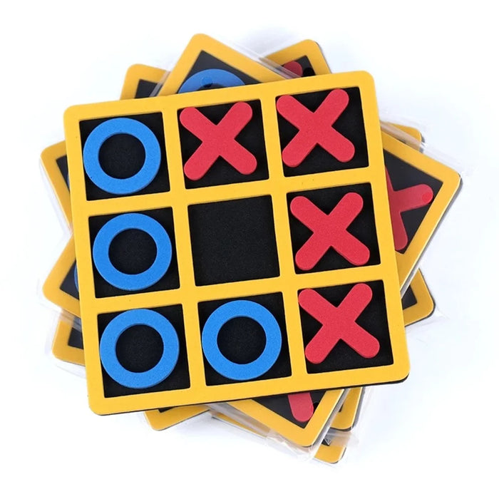 Parent-Child Interaction Leisure Board Game OX Chess Educational Game for Children - 6