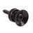 Copper Guitar Strap Lock Nail Belt Lock Button Musical Instruments Anti-slip Belt Locks Nails - Black - 1