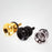 Copper Guitar Strap Lock Nail Belt Lock Button Musical Instruments Anti-slip Belt Locks Nails - Black - 6