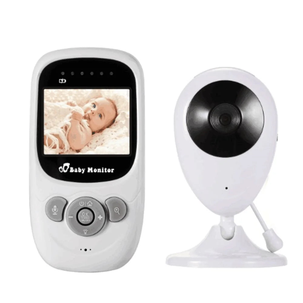 SP880 2.4G Wireless Digital Video Baby Monitor Pet Camera Home Security Monitor Camera with 2.4-inch TFT LCD Screen - EU Plug - 1