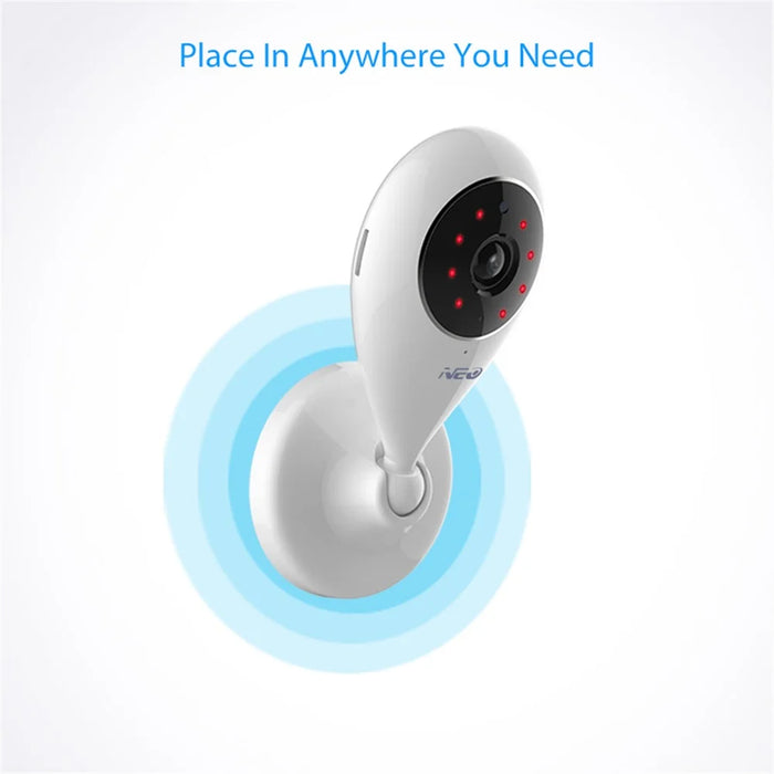 NEO WiFi Indoor IP Intelligent Wireless Mini Camera Home Security Camera Surveillance System - EU Plug / White - 3