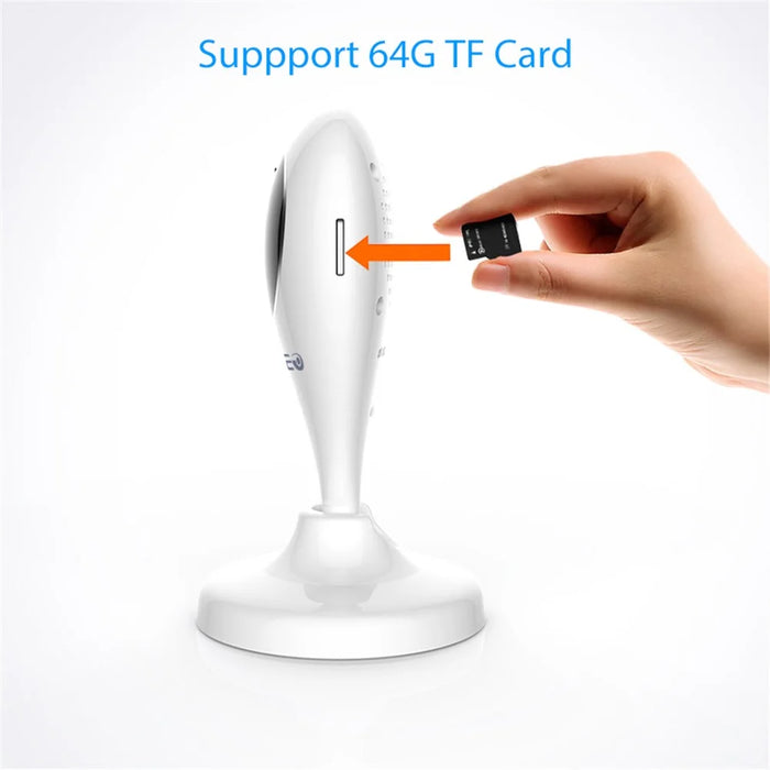 NEO WiFi Indoor IP Intelligent Wireless Mini Camera Home Security Camera Surveillance System - EU Plug / White - 6