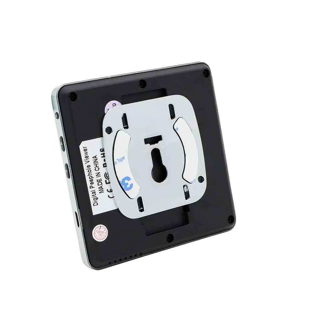 DD2 Electronic Door Bell Viewer Night Vision Door Peephole Camera Photo Video Recording - 2