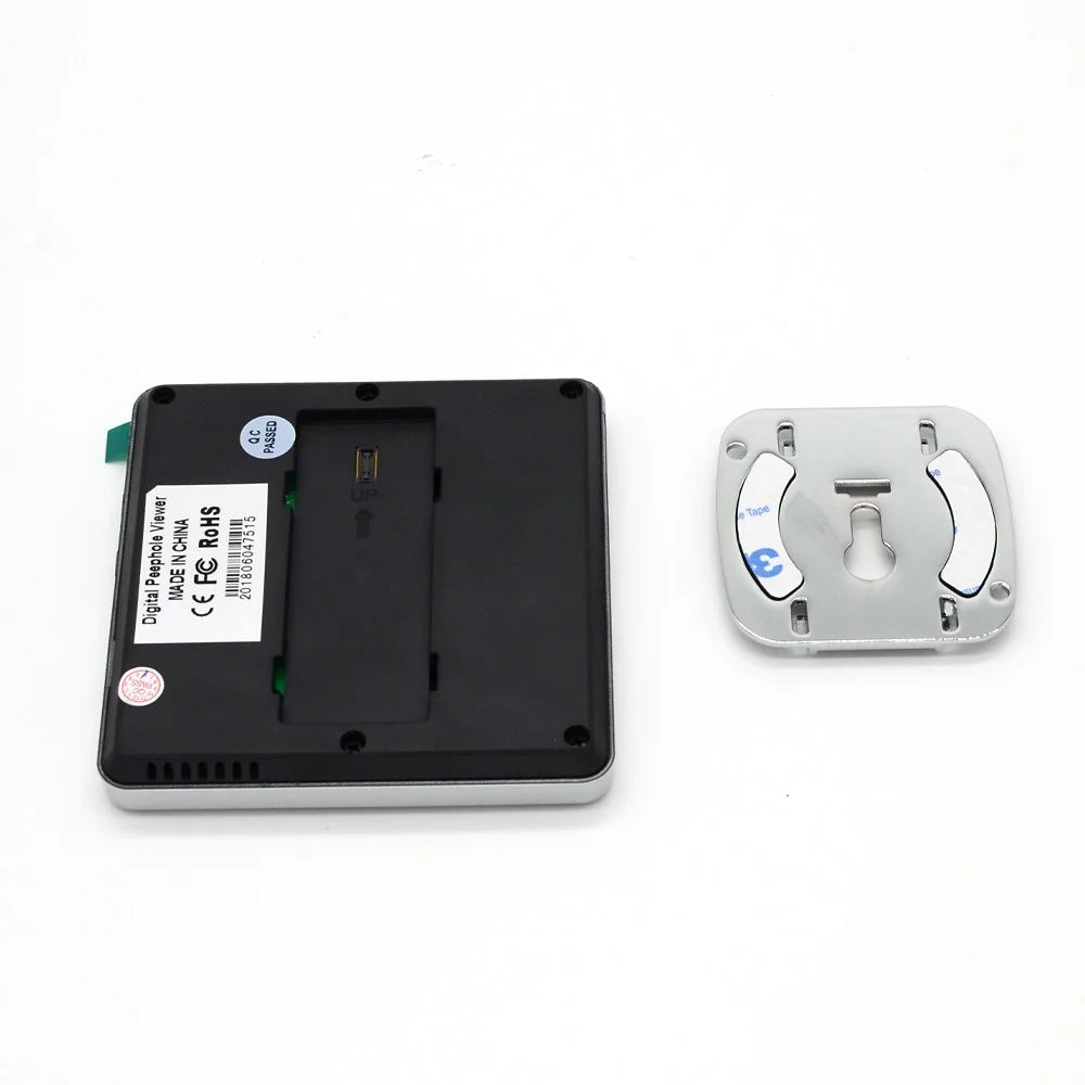 DD2 Electronic Door Bell Viewer Night Vision Door Peephole Camera Photo Video Recording - 4