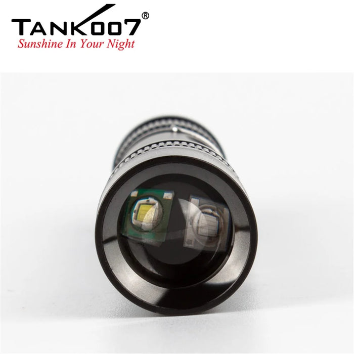TANK007 Two Models White light LED and UV LED IPX-7 Waterproof Indoor Outdoor LED Flashlight - 3