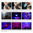 Mini Car DJ Light Voice Control LED Atmosphere Lamp USB Powered LED Decorative Light - Closed Light - 7