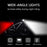 YOUOKLIGHT YK1528 Waterproof Bike Light Set USB Rechargeable Super Bright LED Bicycle Headlight + Tail Light - 2