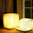 USB Rechargeable LED Foldable Wood Grain Book Shape Desk Table Lamp Night Light - White - 4