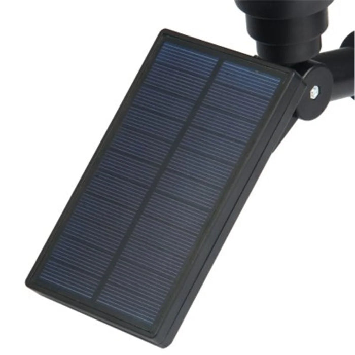 Light Control Solar Wall/Ground Mount LED Spotlight 200LM 6500K Waterproof Lawn Landscape Lamp - White - 6