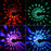 YOUOKLIGHT 7 Light Molds LED RGB Rotating DJ Disco Party Ball Light - EU Plug - 3