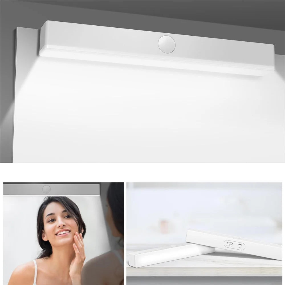 B04 PIR Motion Sensor LED Mirror Light - 1