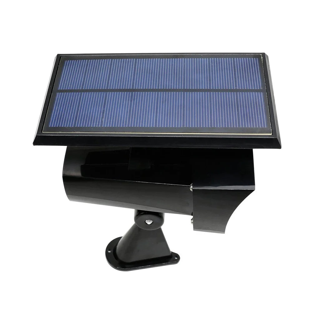 8-LED 400 Lumen Solar Spotlight Outdoor Landscape Light IP44 Waterproof Wall-mount In-ground White Light - 4