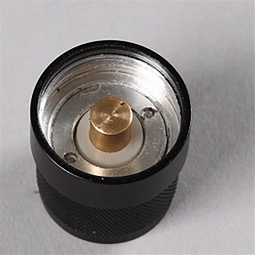 SUPFIRE F3-L2 L2(T6) LED 10W 1100 Lumen Focusing Flashlight - Black - 6