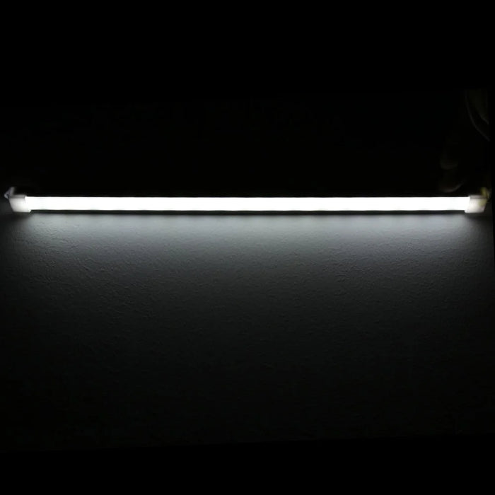 3W 18-LED USB LED Light Bar Magnet + Adhesive with Cable - Warm White - 4