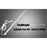 3W 18-LED USB LED Light Bar Magnet + Adhesive with Cable - Warm White - 7