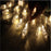 5 Meters 40 LED Photo Clip String Lights with Remote Control 8 Modes Choice Battery Operated Photo Clips - Warm White - 2