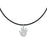 YISIXICI XL13140039 Hand Of Basketball Necklace S925 Silver Neck Jewelry - 2