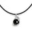 YISIXICI XL13140060 Men's Black Agate Necklace Chinese Dragon Hug Pearl Neck Jewelry Birthday Gift - 1
