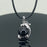 YISIXICI XL13140060 Men's Black Agate Necklace Chinese Dragon Hug Pearl Neck Jewelry Birthday Gift - 3