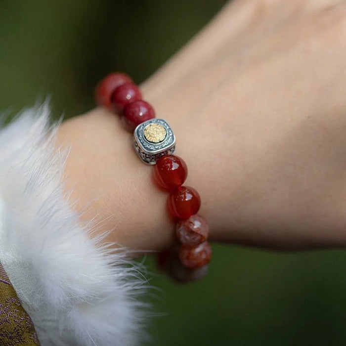 2025 Chinese Zodiac Bracelet Women Lunar New Year Good Luck Charm Snake Year Blessing Bracelet - 3