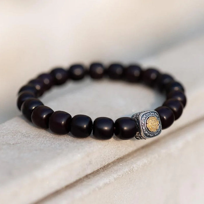 2025 Lunar New Year Bracelet for Snake Zodiac Year Good Luck Charm Men Gift Auspicious Feng Shui Jewelry - 3