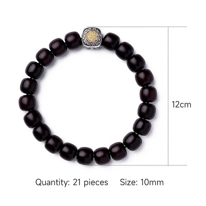 2025 Lunar New Year Bracelet for Snake Zodiac Year Good Luck Charm Men Gift Auspicious Feng Shui Jewelry - 7