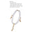 108 White Crystal Beads Buddhist Prayer Wrap Bracelet Mala Beads Necklace with Silk Pouch - 7