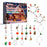 DOWMOO 24PCS Christmas DIY Jewelry Blind Box Set Gift Bracelet Necklace Making Kit Charms Craft Tool - 1 Set - 1