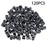 FJ-354 120Pcs / Set Mini Hair Clips DIY Hair Style Acrylic Claws Clamps for Girls and Women - Bright Black - 1