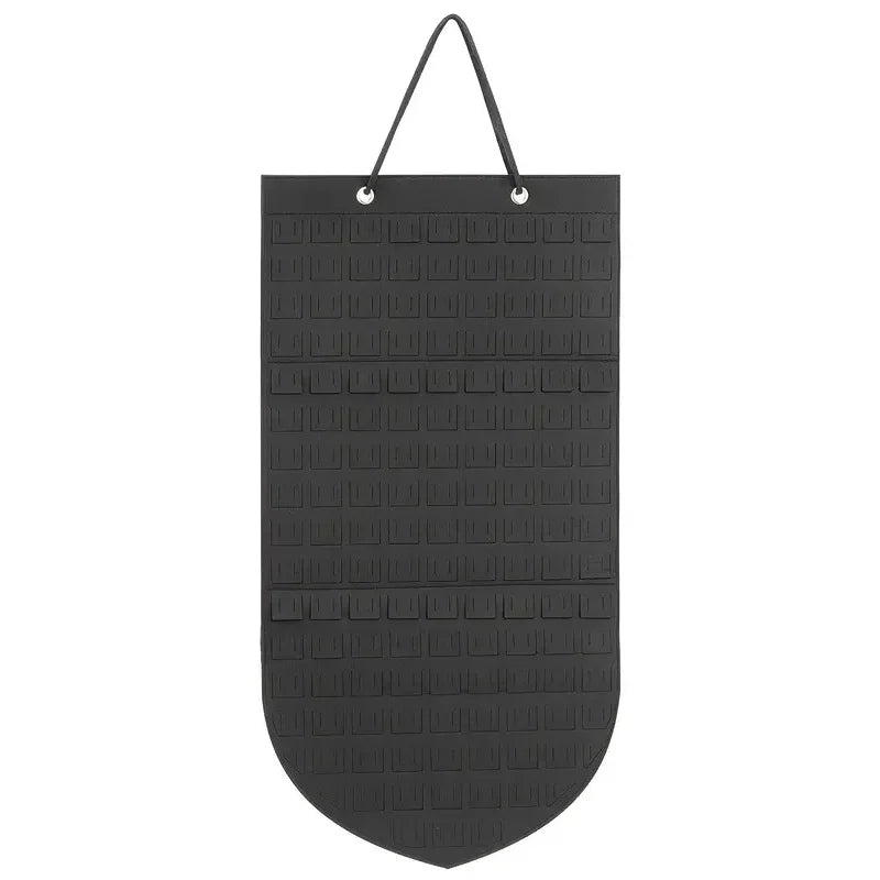 Jewelry Storage Holder Board Felt Wall Hanging Display Organizer for Brooches Earrings - Black/66*35Cm - 1