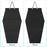 Felt Storage Organizer for Badges Pins Jewelry Collection Wall Hanging Display Board - Black - 5