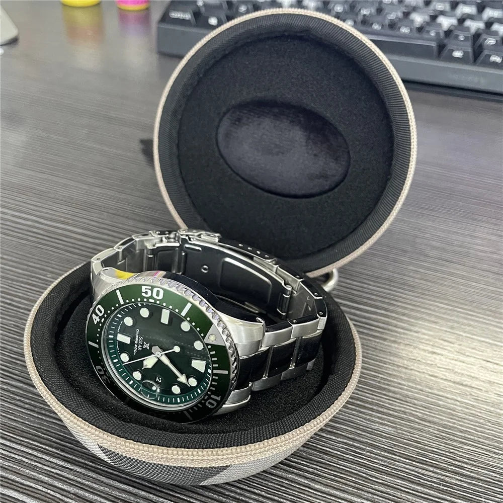EVA Watch Box Jewelry Wrist Bracelet Carrying Case Smartwatch Portable Camouflage Storage Bag - 3