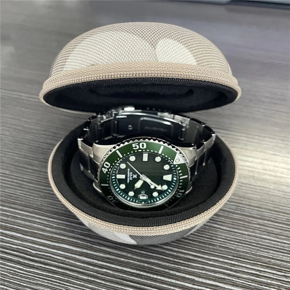 EVA Watch Box Jewelry Wrist Bracelet Carrying Case Smartwatch Portable Camouflage Storage Bag - 4