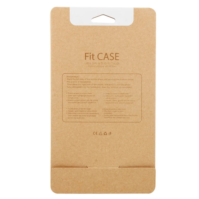 KJ-601 Customizable 50Pcs/Set Kraft Paper Packaging Box for Phone Case, Size: 190 x 109mm - 4