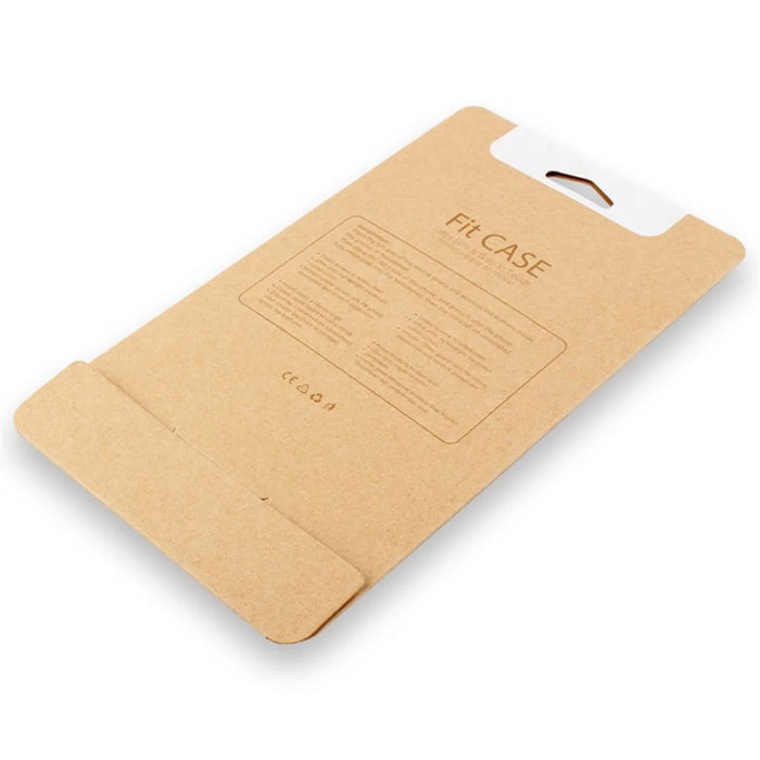 KJ-601 Customizable 50Pcs/Set Kraft Paper Packaging Box for Phone Case, Size: 190 x 109mm - 7