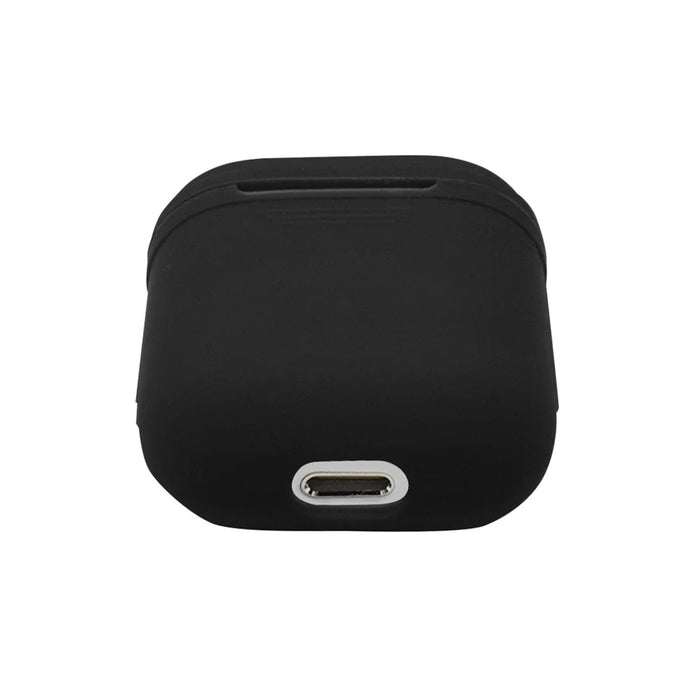 LANKILIN Shock-proof Silicone Protective Cover for Apple AirPods with Charging Case (2016) - Black - 6