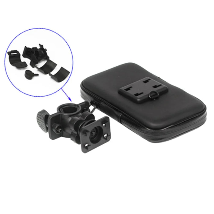 Waterproof Bicycle Bike Mount Case Pouch Stand Holder for iPhone 5 - 4