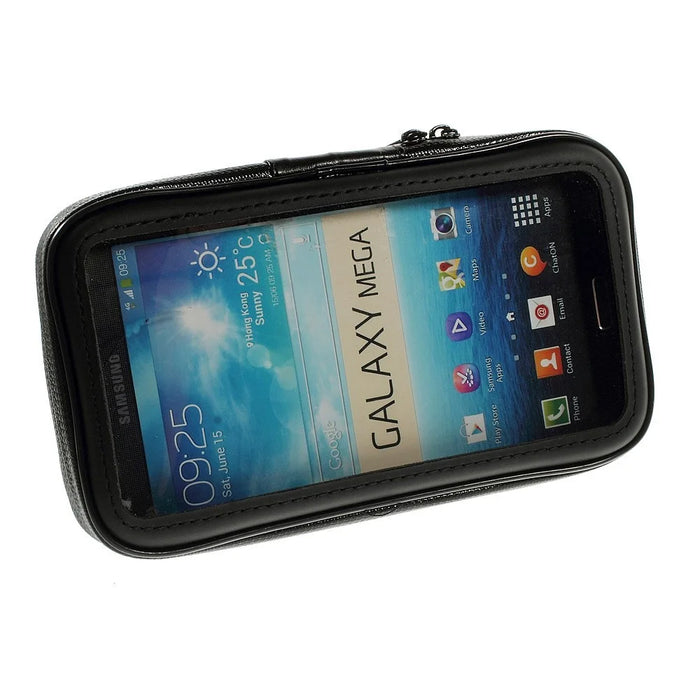 Bicycle Motorcycle Handle Bar Mount with Water Resistant Case for 5.5-6.3 inch Smartphone, Size: 17 x 9cm - 2