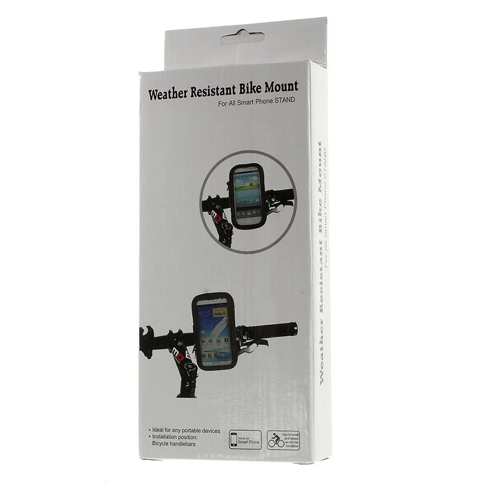 Bicycle Motorcycle Handle Bar Mount with Water Resistant Case for 5.5-6.3 inch Smartphone, Size: 17 x 9cm - 7