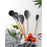 11Pcs/Set BPA Free Wooden Handle Silicone Kitchenware Cooking Tool Accessories Kitchen Utensils Set (FDA Certified Material) - with Storage Tank - 7