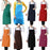 Home Kitchen Simple Stylish Pure Color Apron - Black - 4
