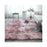 Home Indoor Floor Tie Dyed Carpet - Wine Red//40*60cm - 1